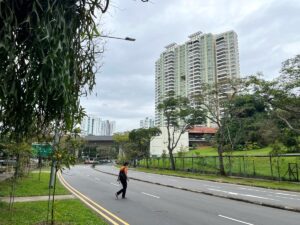 The Jade condominium looming over Bukit Batok MRT station in Bukit Batok Central