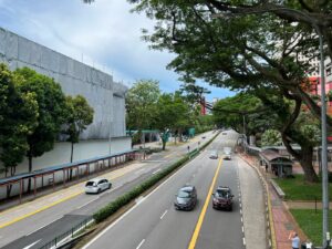 Jalan Bukit Merah looking east