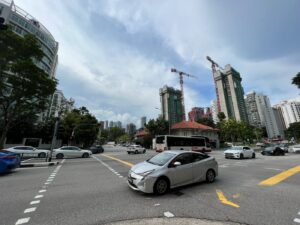 Junction of River Valley Road, Zion Road, and Hoot Kiam Road