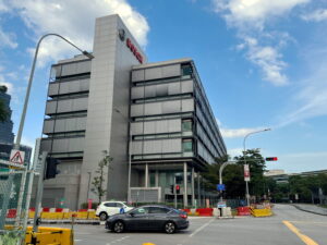 Bosch's offices on Bishan Street 21 where it meets Jalan Pemimpin. 