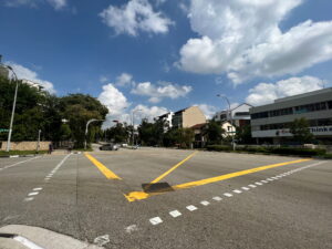 Junction of Toh Tuck Road and Jalan Jurong Kechil. My bus used to come by this way.